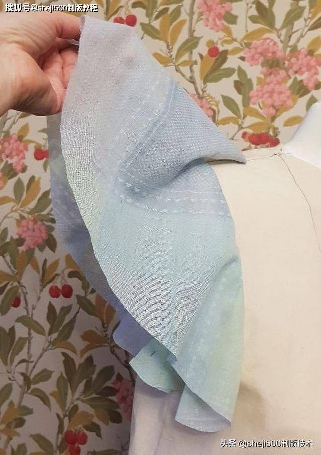 袖子|6款时装袖子制版教程有纸样参考