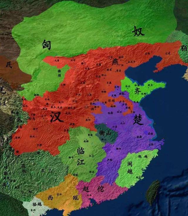 楚汉大战上篇:被项羽打得满地找牙的刘邦,终于实施反制之策