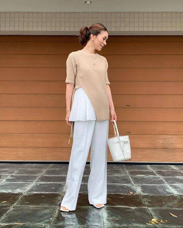 长裙|T恤配长裙 日本博主们夏日最清凉的搭配推荐