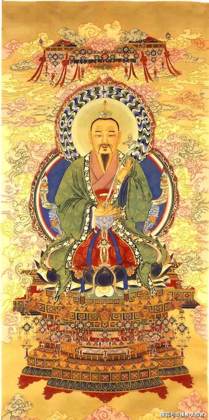 天地构成之后,忽然在石涧积血之中生出太元玉女.