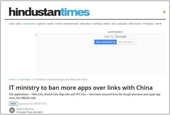 Lite|突发！微信正式在印度停止服务了！中国延长对印度货物清关检查！