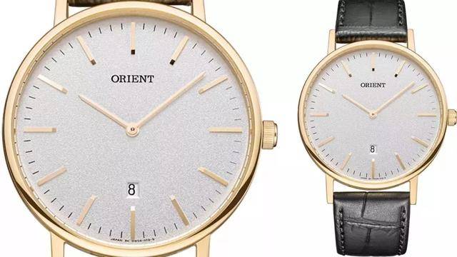 表盘|东方双狮"戴"你领略不一样的秋色!