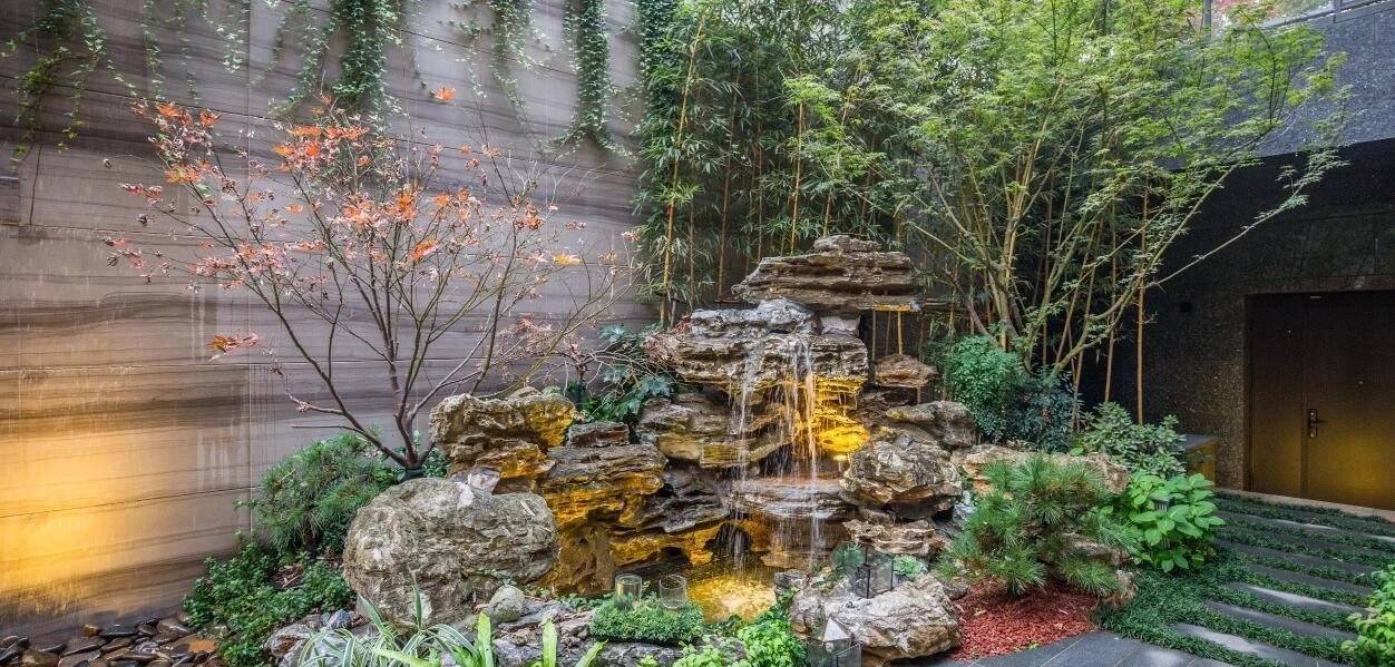 40平小花园“庭院设计”案例,5步打造简约现代小院,美翻了!_搜狐汽车_搜狐网