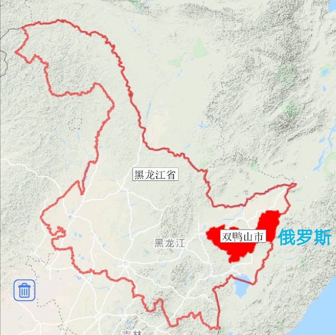 黑龙江省双鸭山市4区4县建成区排名,尖山区最大,四方