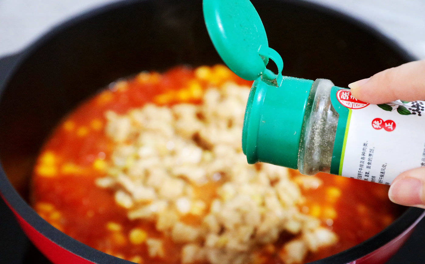 鲜肉|汤鲜肉嫩,酸甜开胃,上桌就被夸,最适合夏天有菜有肉一锅出