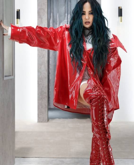 袜子|180斤的张惠妹又何妨，这双“袜子靴”让她的双腿一下子回到90斤