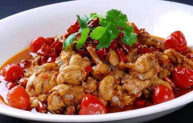 原创美食看看:红油鸡腿,香辣牛筋,干锅杏鲍菇,辣子鸡火锅
