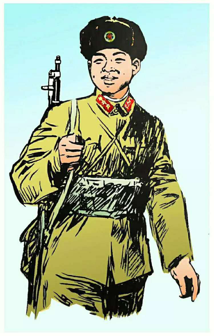 朱吉男彩色版画 【雷锋画集】连载(61-62)