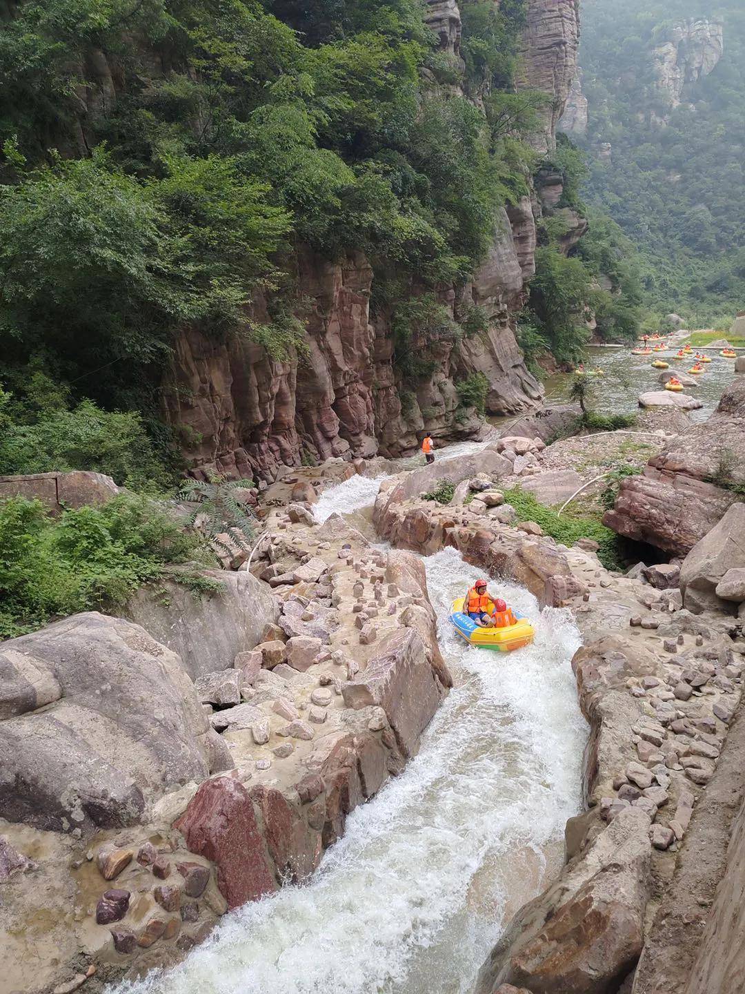 仰韶仙门山 十里画廊神仙漂,带你消暑享清凉_景区