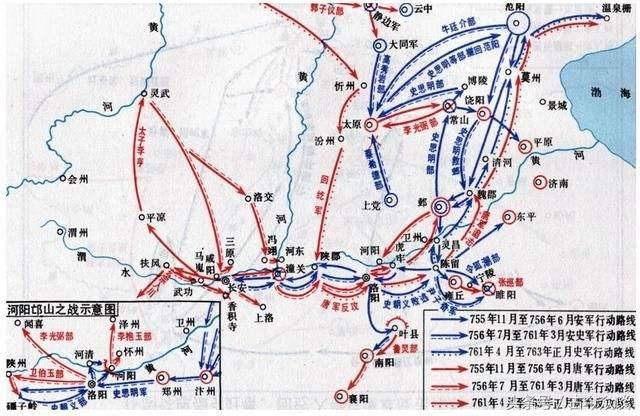 原创史思明的全力反击,邺城之战,唐军九大节度使为何会败得这么惨