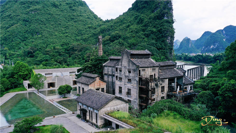 原创阳朔糖舍的民宿改造,让带着记忆的老糖厂,变身新时代精品度假村