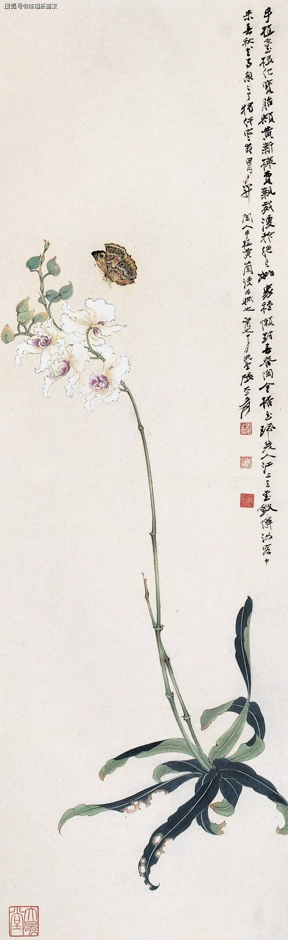 张大千花鸟120幅