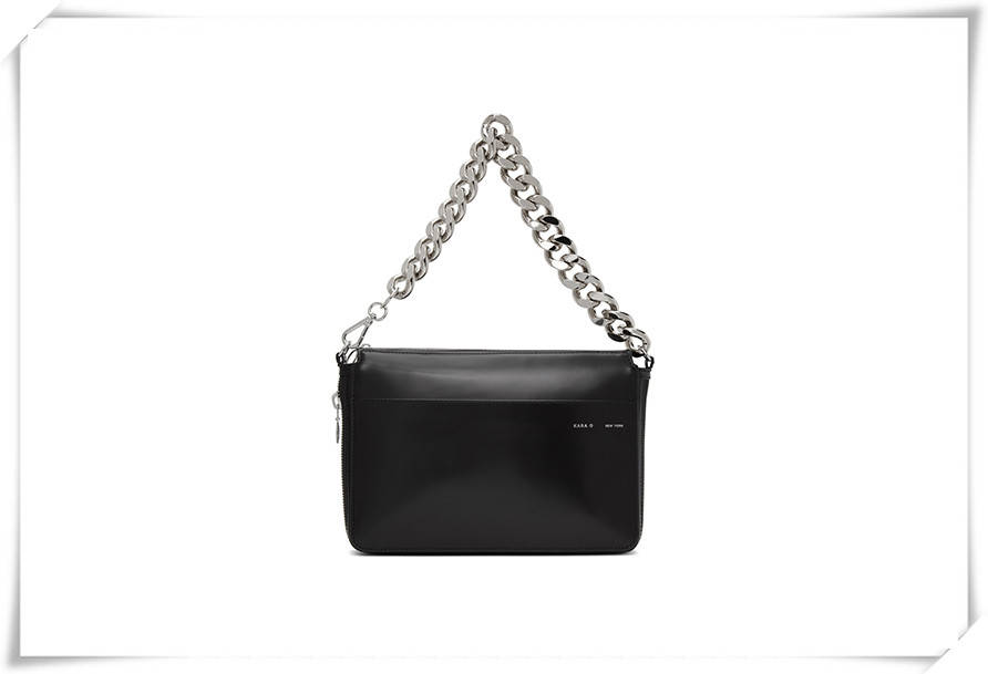 Wallet|极简设计中展现不羁性格:帅气女生怎能错过这几款KARA的链条手袋
