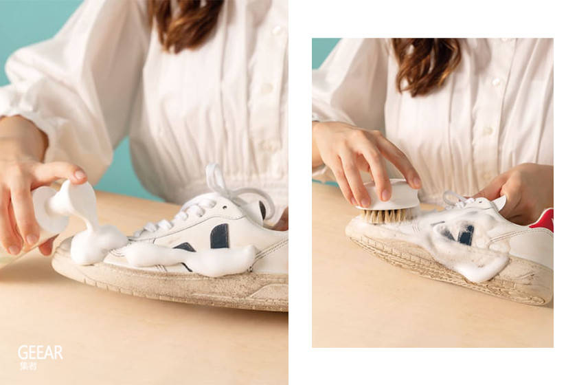 步骤|白球鞋弄脏让人心烦？日本女生也让球鞋保持干净的小窍门！