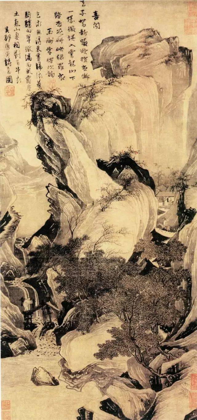 唐伯虎的百幅山水画，大饱眼福！不愧为世人心目中的“传奇”艺人！_搜狐网