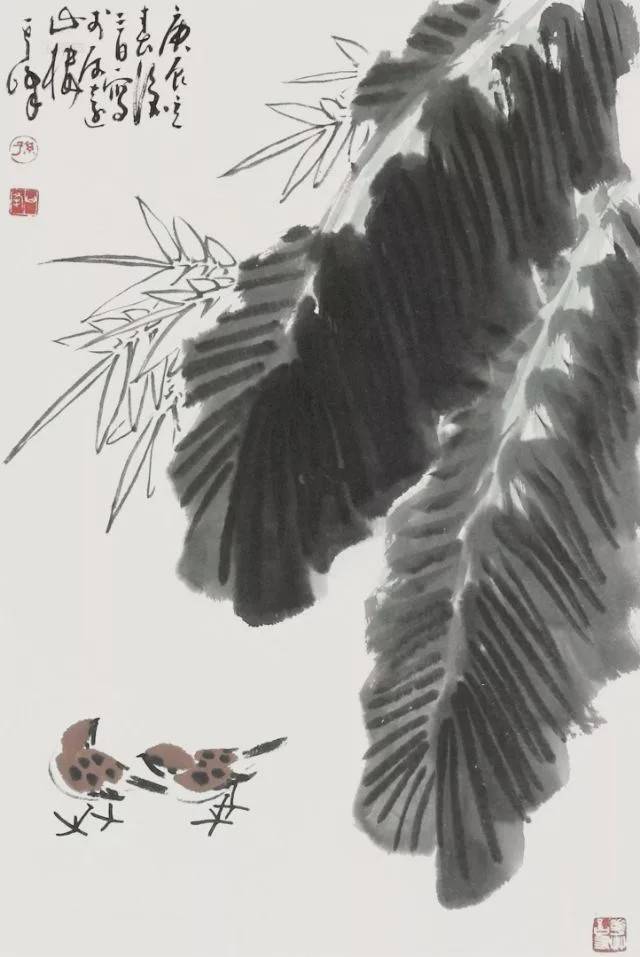 国画中芭蕉下的世界,一片清凉