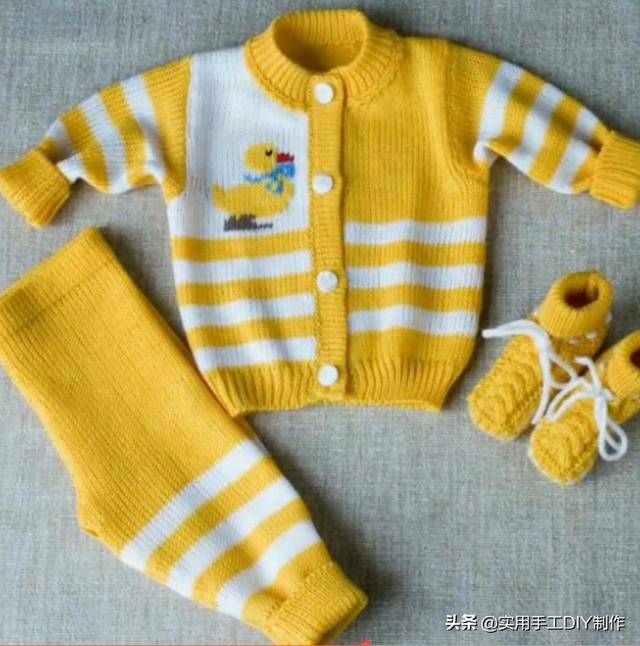 都有|「针织作品」50款时尚漂亮的儿童开衫和套头衫，男娃和女娃的都有