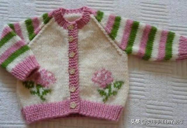 都有|「针织作品」50款时尚漂亮的儿童开衫和套头衫，男娃和女娃的都有
