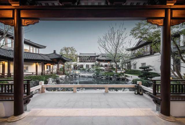 10款中式庭院别墅,诠释千年不衰的中华艺术结晶