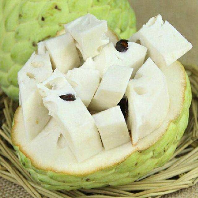 释迦果|睡眠好了，皮肤白嫩了，不想满脸皱纹可以试试女性每天当零食吃