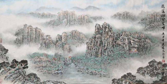 江南景像的细腻:读福建知名画家苏志强山水画
