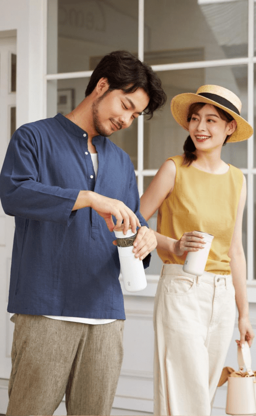 生活|鸣盏泡茶保温杯打开喝茶新方式喝茶就喝“鲜”茶