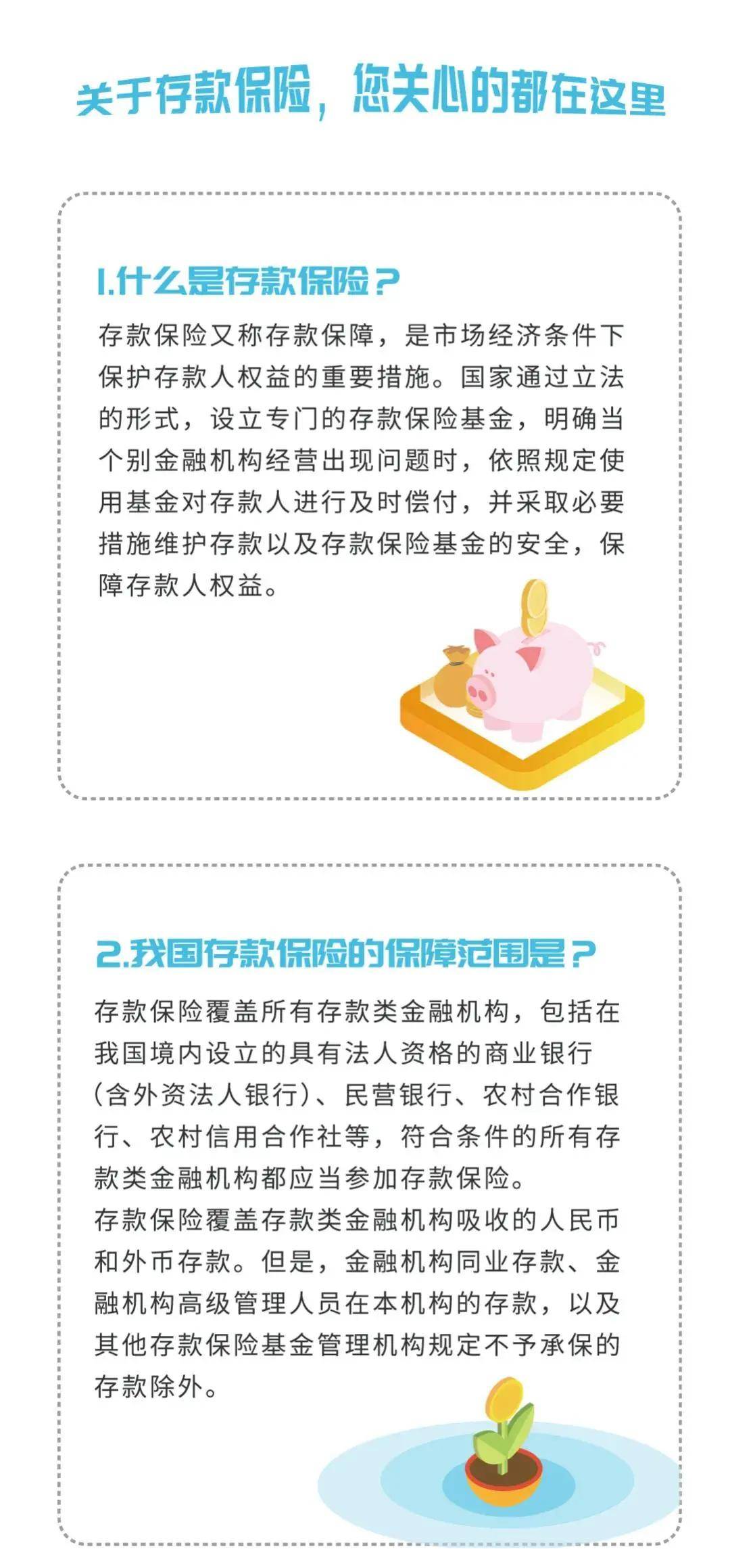 宣传标语,发放宣传图画和科普简报,普及存款保险制度的作用和意义