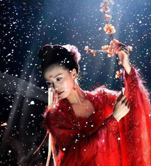 5位红衣古装女神,陈瑶冷艳,刘诗诗端庄,最后一位经典