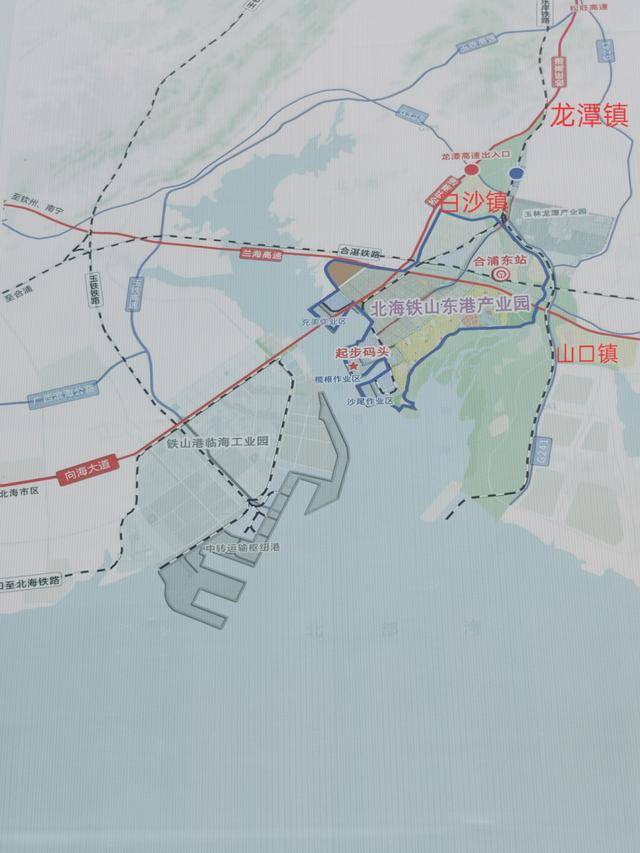 北海要在这个镇建设一个高铁中心城:龙港新区城