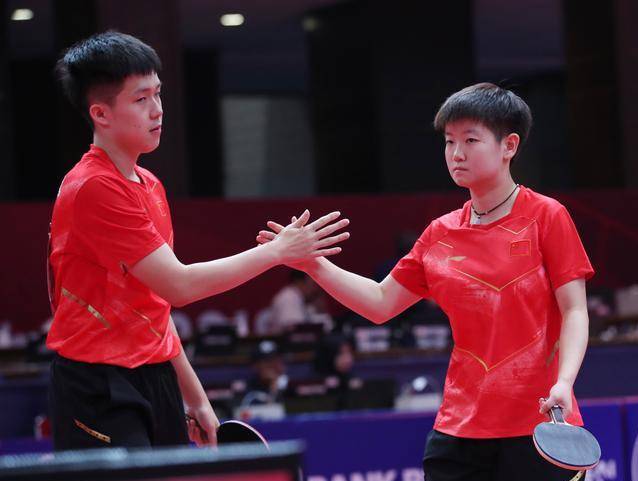 国乒20岁新星曾打张本智和111如今却被孙颖莎拉开差距