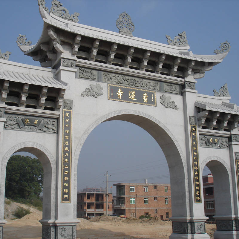 牌楼多少人口_古建牌楼