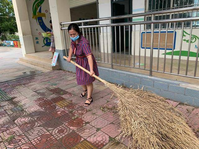 李琦|新的起航，老师在“家”等你们—卫生清洁齐上阵，干净整洁迎新生