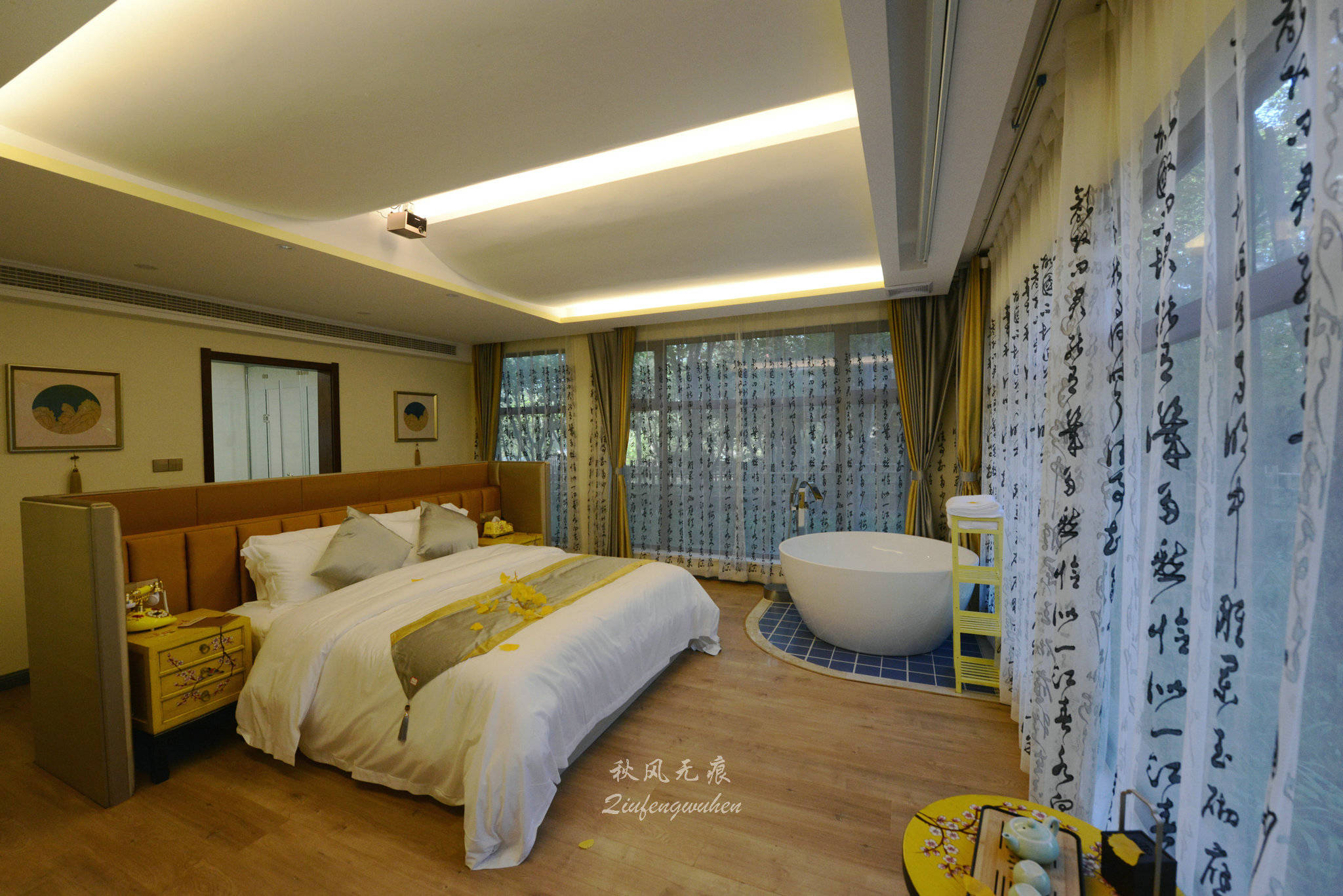 山水(|看山望水，心怡田园，周至水街爱在路上感味清新与文化