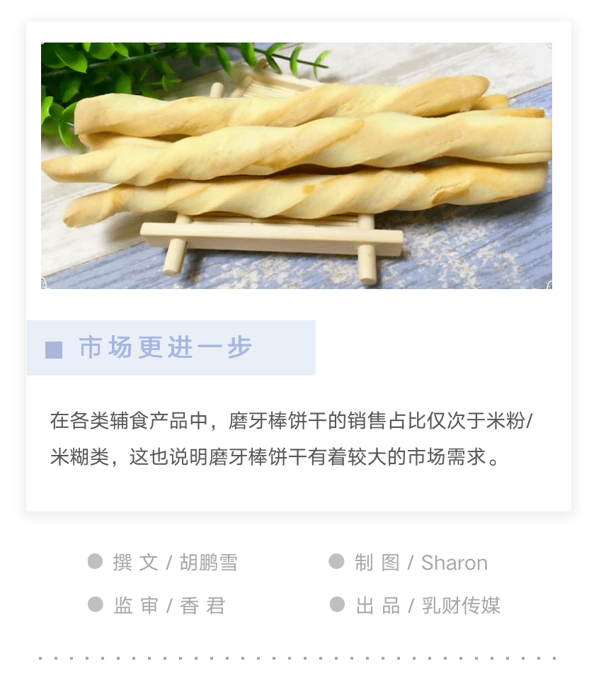 宝宝|磨牙棒饼干如何才能“更进一步”？