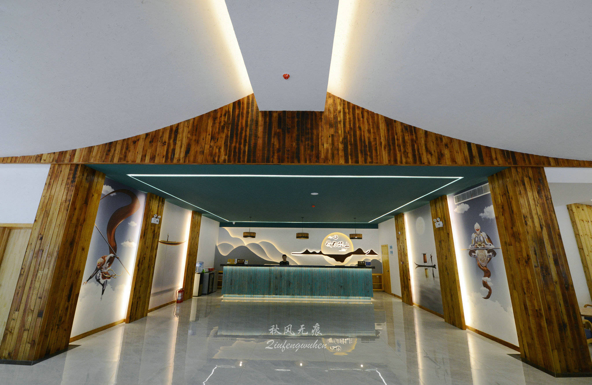 山水(|看山望水，心怡田园，周至水街爱在路上感味清新与文化