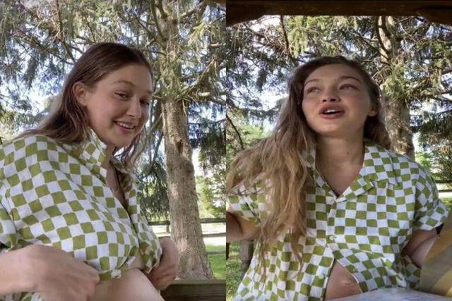 吉吉·哈迪德|Gigi性感孕妇写真曝光，合作希腊设计师湿身女神造型美艳动人