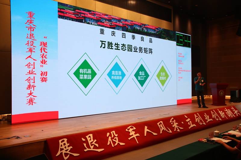创业 创新|重庆首届退役军人(现代农业)创业创新大赛在江津举行
