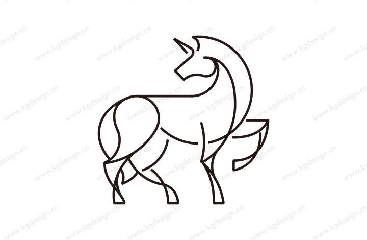 得文|得文宝石Logo设计——辅助线在轮廓抽象化上的应用