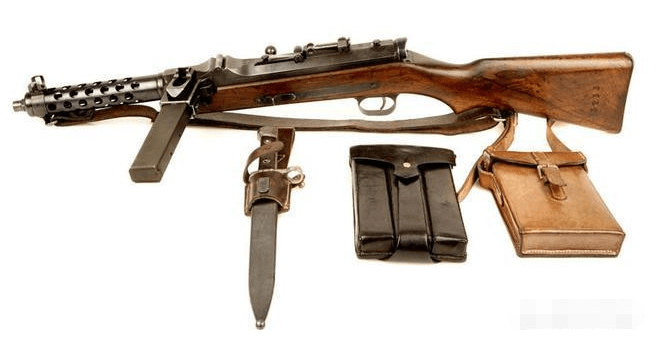 二战德国最昂贵的斯太尔mp34冲锋枪二战后期根本生产不起