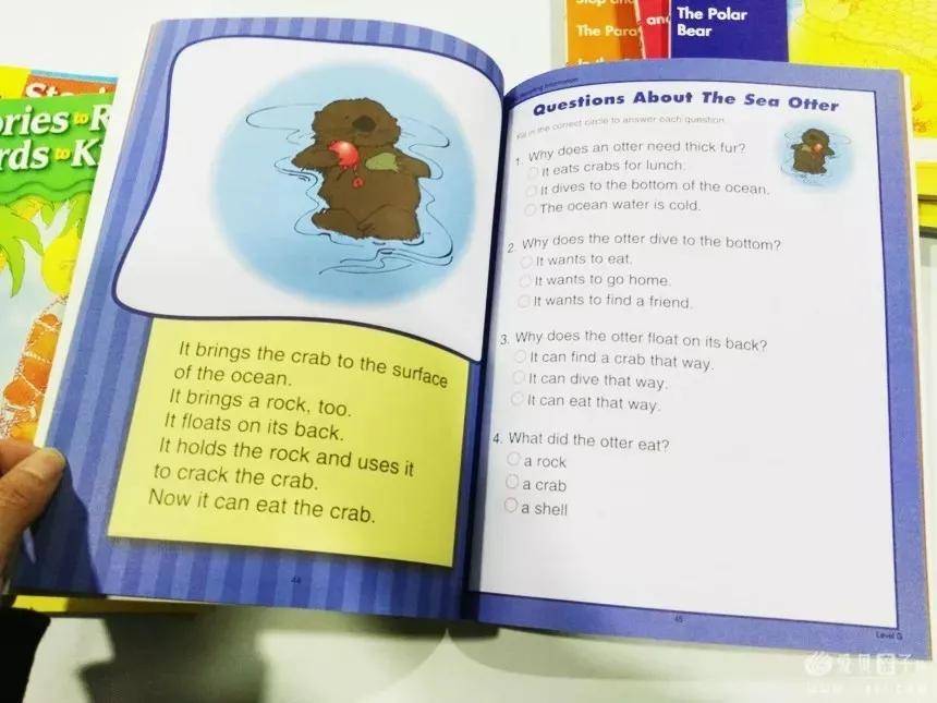 文章|美国加州小学点读版练习册：Evan-Moor Stories to Read Words to Know10本