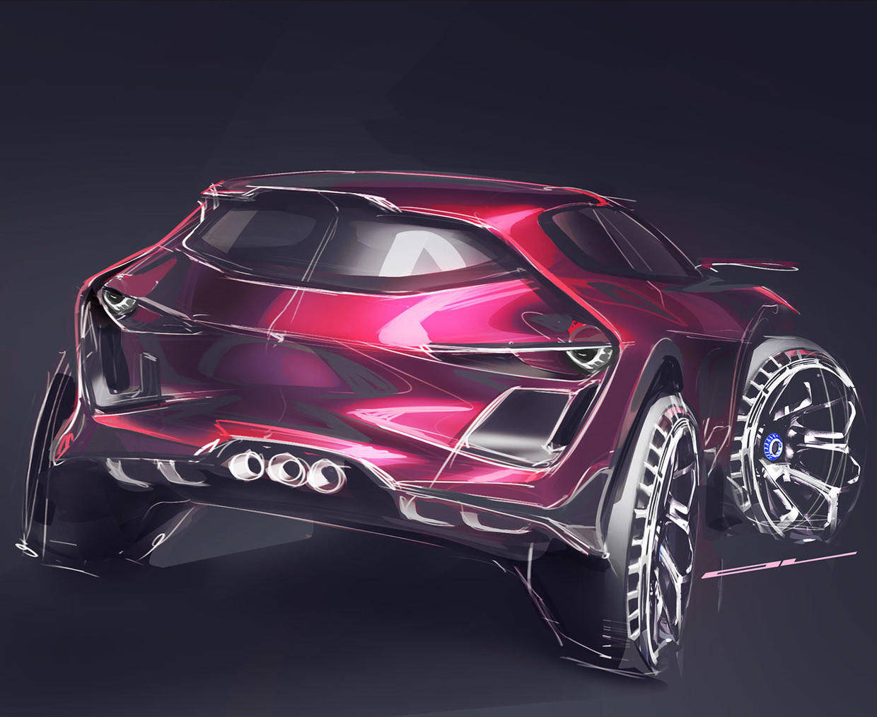 珍藏干货！John O'Laughlin最强INS+Behance草图合集