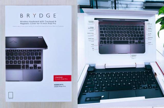 Pro|Brydge Pro+蓝牙触控键盘体验：让iPad Pro买后生产力