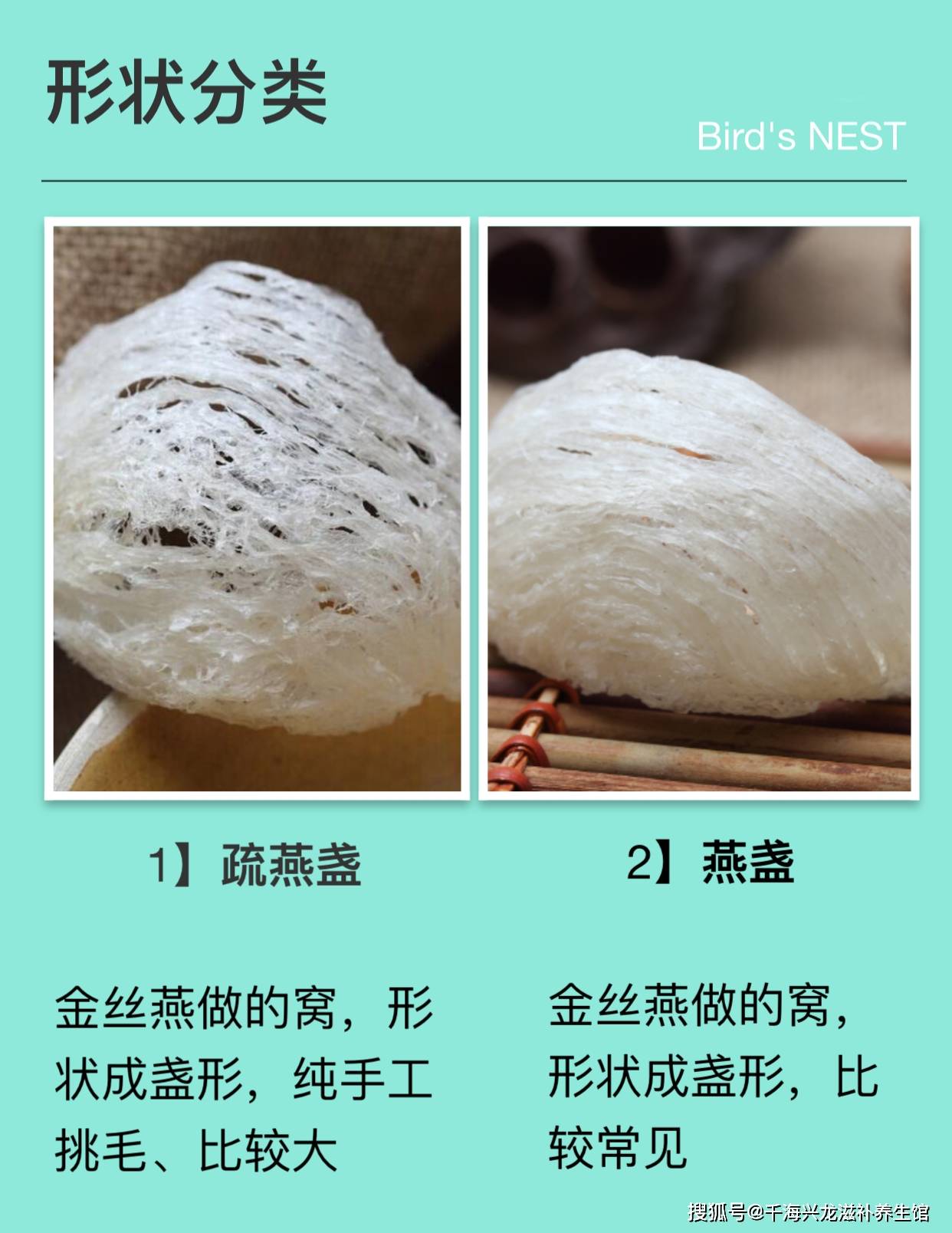 燕窝到底该怎么区分?