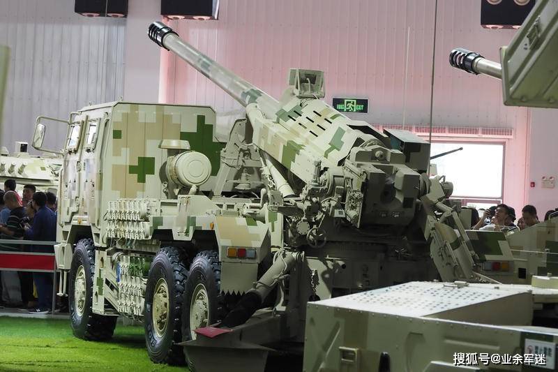 中国新型155毫米车载炮武器系统以其优异的性能近年未在国际市场上