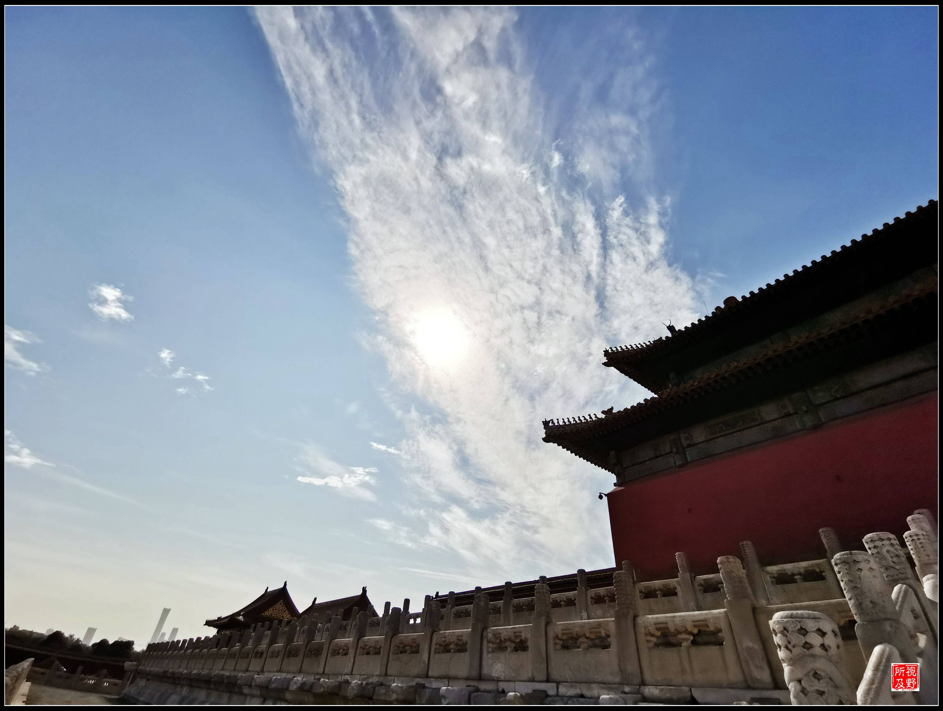 故宫|故宫高天流云 太任性了