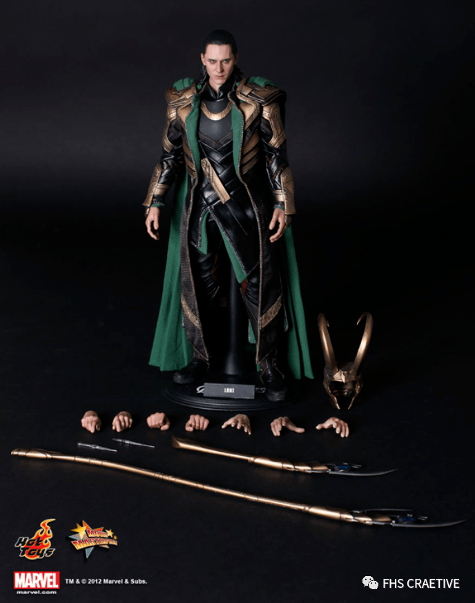 hot toys ht 1比6可动人偶 电影系列 mms 176 复仇者联盟 火神洛基