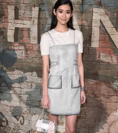 裤子|奚梦瑶太敢穿,裤子这么短还敢穿出街,双腿线条却美到犯规了!