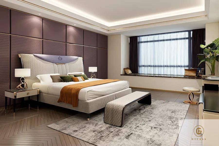 家具|卡迪亚现代轻奢家具：淬炼一个美感卧室，十大现代轻奢家具品牌