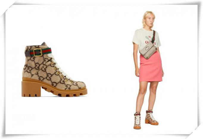 冬天|Gucci这双雪地靴,可能是最挑战穿搭功力的鞋款!