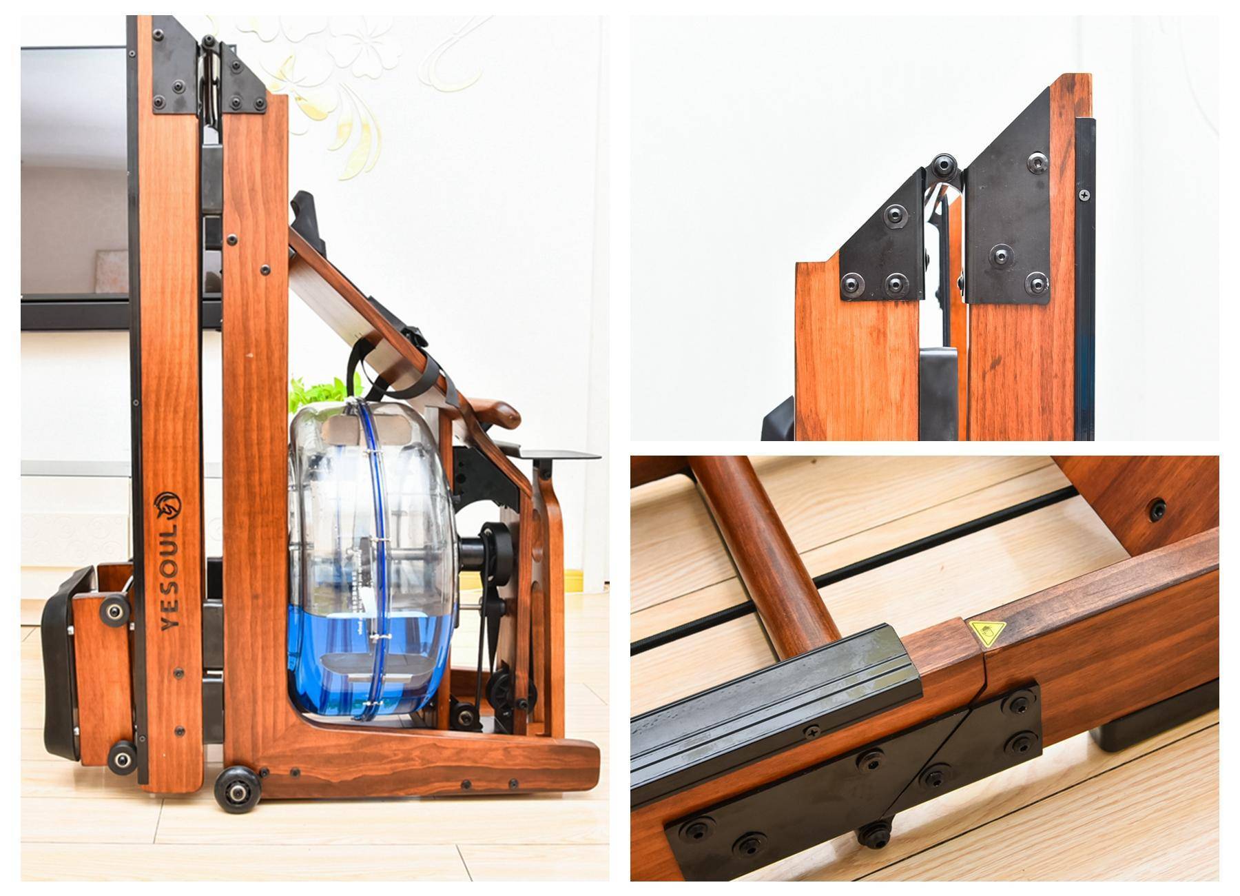 支架|体重蹭蹭往上涨,健身房太远,怎么办?可折叠野小兽划船机来帮忙